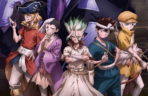 image thumbnail Dr. Stone: Science Future - Elenco Adicional, Staff e Trailer